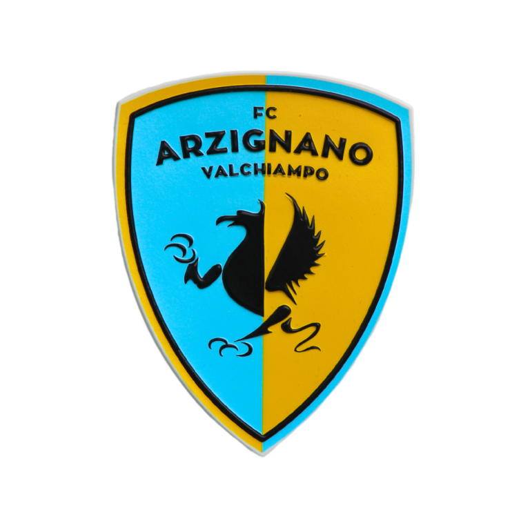 patch personalizzata con logo della società sportiva